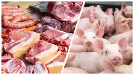 Dispare carnea de porc românească din piețe, înainte de Crăciun! Comercianții avertizează că importurile au crescut masiv
