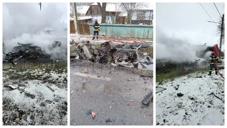 VIDEO Familie distrusă de Crăciun. Doi părinți și copilul lor au murit arși de vii după ce BMW-ul lor a lovit frontal o cisternă și a luat foc
