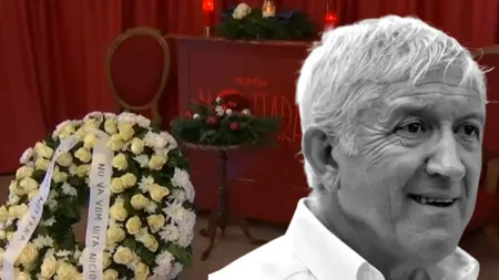 Primele imagini de la priveghiul lui Mircea Diaconu. Actorul urmează să fie înmormântat marți, 17 decembrie