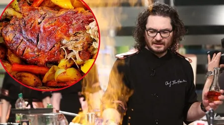 VIDEO Florin Dumitrescu, demonstraţie de măiestrie gastronomică la Masterchef: 