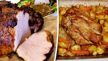 Cele mai bune garnituri pentru friptura de porc. Nutriționista Tania Fântână recomandă combinațiile apetisante: „În copilărie o mâncam cu mămăligă”