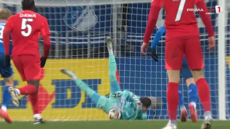Hoffenheim - FCSB 0-0 în Europa League. Campioana României, ca şi calificată în primăvara europeană