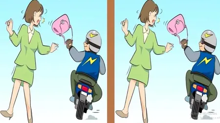 Test de perspicacitate pentru genii. Găsește cele trei diferențe din cele două imagini
