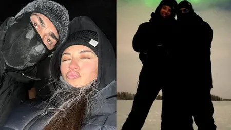 Antonia şi Alex Velea, vacanţă magică în Laponia. Cei doi au fost martori ai unui fenomen uimitor: 