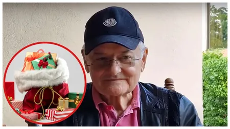 Irinel Columbeanu şi-a făcut ghetuţele la azil. Ce cadouri a primit fostul miliardar: 