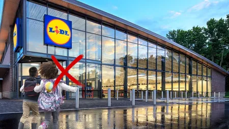 Un nou magazin Lidl a interzis accesul copiilor și adolescenților în supermarket. Locuitorii, revoltați de decizie