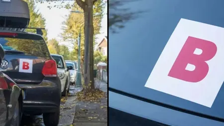 Semnul rușinos pe care șoferii sunt obligați să-l pună pe mașini. Ce înseamnă, de fapt, litera B
