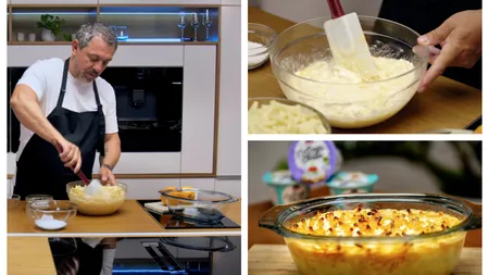 Rețeta de macaroane cu brânză a lui Sorin Bontea. Ingredientul neobișnuit folosit de celebrul bucătar: ”Adăugăm doar un pic”