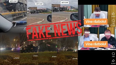 MApN, avertisment privind ştiri false pe TikTok legate de război, închiderea graniţelor sau revenirea la armata obligatorie