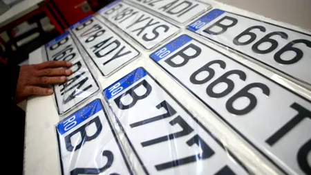 Lista numerelor de înmatriculare interzise în România. Ce trebuie să ştie şoferii care au ales aceste combinaţii de cifre şi litere