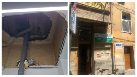 Incident șocant la Maternitatea din Timișoara. O bucată de tavan s-a prăbușit, opt bebeluși fiind transferați la Spitalul de Copii ”Louis Ţurcanu”