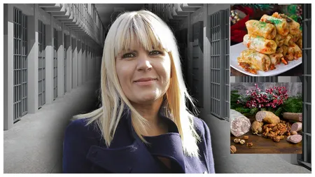 Cum arată meniul de Crăciun al Elenei Udrea. Ce mâncăruri va primi fosta blondă de la Cotroceni