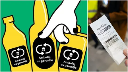 Produsele ale căror ambalaje nu se înscriu în categoria SGR, returnabile, cu garanție de 50 de bani, mai pot fi comercializate până la 30 iunie 2025