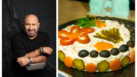 Cât costă salata de boeuf făcută de Cătălin Scărlătescu. Ce a spus o clientă după ce a comandat