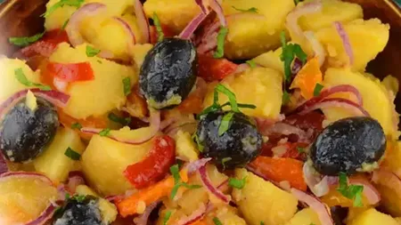 Salată orientală de post. Secretul unui preparat delicios și foarte hrănitor