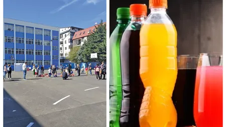 Sucurile și băuturile calde, interzise în magazinele din apropierea școlilor. Lista produselor nerecomandate de Ministerul Sănătății