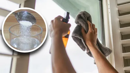 Truc pentru geamuri și uși de termopan strălucitoare. Soluția care elimină murdăria în doar cinci minute