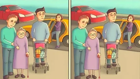 Test IQ. Găsește diferența dintre cele două imagini în 7 secunde. Doar românii cu ochi ageri o văd