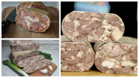 Tobă de casă ca în Moldova, bine închegată și gustoasă. Rețeta Ginei Bradea pentru un preparat delicios