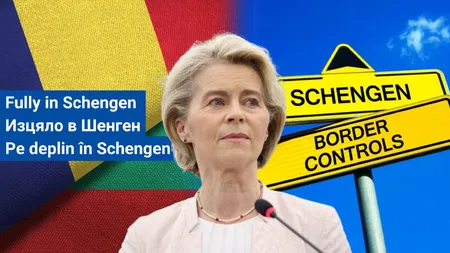 Ursula von der Leyen, președinta Comisiei Europene, reacție după ce România a intrat pe deplin în Schengen: „Acolo unde vă este locul”
