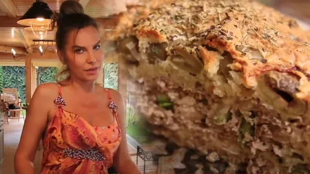Tartă de curcan cu măsline, rețeta Annei Lesko. Ce ingrediente adaugă artista pentru un plus de gust