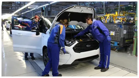Uzina Ford din România a produs peste 250.000 de mașini numai în 2024. Record de mașini produse în România anul trecut