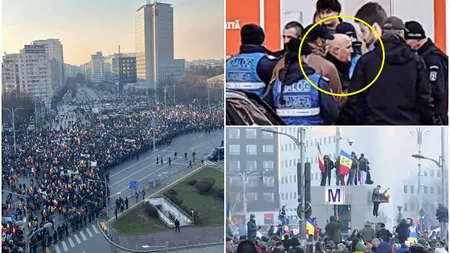 Horaţiu Potra şi fiul lui, ridicaţi de jandarmi la Protestul pentru democraţie. Marius Militaru, purtător de cuvânt al Jandarmeriei: 
