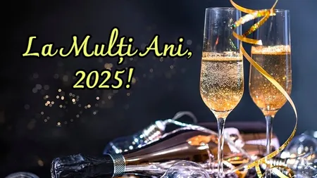 România TV vă urează un an nou fericit! Rămânem împreună şi în 2025
