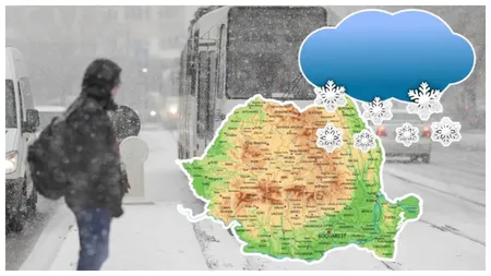 Ninge și în martie în București. Meteorologii Accuweather au actualizat prognoza