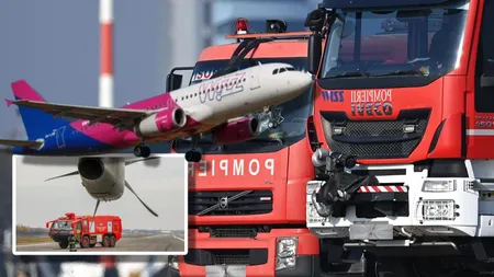 Două avioane au aterizat de urgență în România. La una dintre aeronave cabina s-a umplut de fum, stewardesele erau foarte speriate