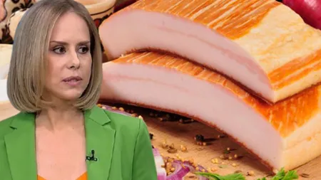 Mihaela Bilic, adevărul despre slănina de porc. 