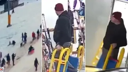 Fetiță de opt ani, operată de urgență după ce a fost lovită cu sania de un bărbat pe pârtia din Borșa. Poliția a deschis un dosar penal, vinovatul este de negăsit