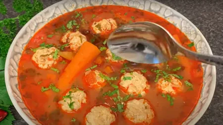 Delicios! Cum se prepară ciorba de perișoare după rețeta din 1938