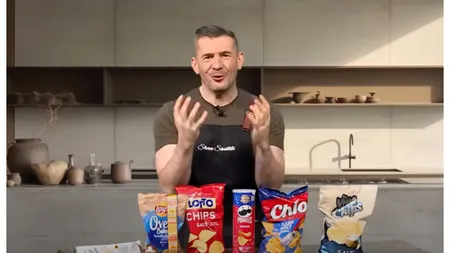 Din ce sunt făcute, de fapt, chipsurile din comerț. Dragoș Pătraru: ”E ca și când bei 5 litri de ulei”