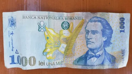Dacă o mai ai în casă, te poate îmbogăți. Cu cât se vinde bancnota cu chipul lui Mihai Eminescu