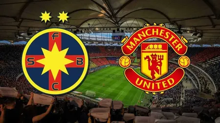 FCSB - Manchester United 0-2. Play-off pentru FCSB în Europa League, a ratat la mustaţă Top 8