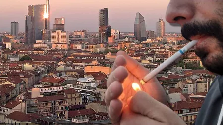 Oraşul unde aprinderea unei ţigări pe stradă te costă 1.200 de lei. Interdicţia nu se aplică ţigărilor electronice