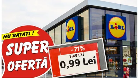 Reduceri masive la Lidl. Produsele care se vând la prețuri incredibil de mici după sărbători