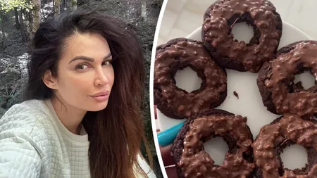 Gogoși dietetice cu ciocolată după rețeta Nicoletei Luciu. Desertul delicios care nu îngrașă se face din patru ingrediente