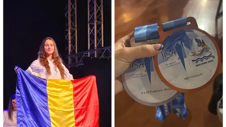 Simona Chiru, performanţă remarcabilă, obţine două medalii la Mondialul de înot în ape îngheţate