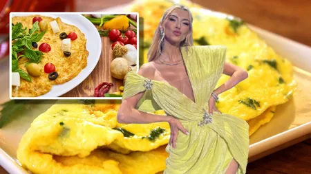 Cum prepară Andreea Bălan omleta. Secretul artistei pentru o textură fragedă și gust fenomenal