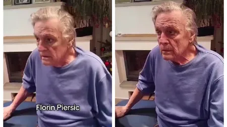 Transformare şocantă. Primele imagini cu Florin Piersic de la mănăstirea unde s-a retras
