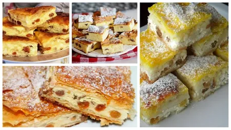 Cât se ține la cuptor plăcinta cu brânză și stafide. Timpul corect ca să iasă absolut delicioasă
