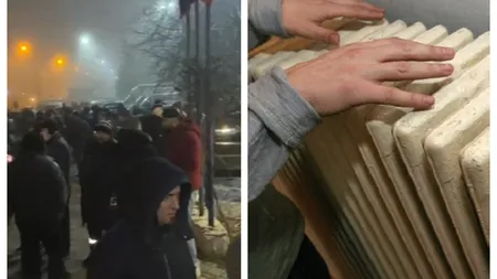 Ordonanța trenuleț i-a scos pe angajații ELCEN în stradă. Bucureștenii au rămas fără apă caldă și căldură