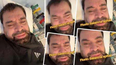 Florin Salam, filmare şocantă pe patul de spital: 