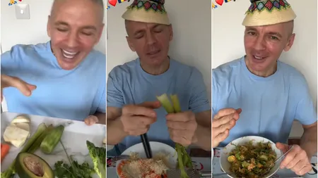 Salata energizantă pe care Radu Ille o mănâncă la micul-dejun: 