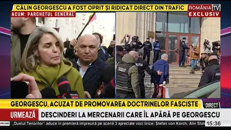 Cristela Georgescu, prima reacţie după reţinerea soţului: 