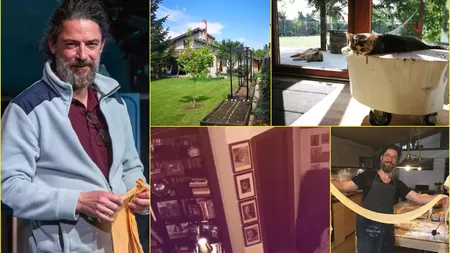 Cum arată casa lui Dan Bordeianu de la Brănești. Locuința, amenajată simplu, dar cu foarte mult bun gust: „Statul la țară îți oferă mai mult timp să te asculți pe tine”