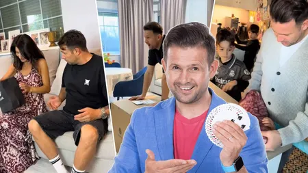 Cum arată casa în care locuiește magicianul Robert Tudor. Locuința, amenajată cu mult bun gust, dar fără a fi extravagantă, reflectă întru totul personalitatea membrilor familiei