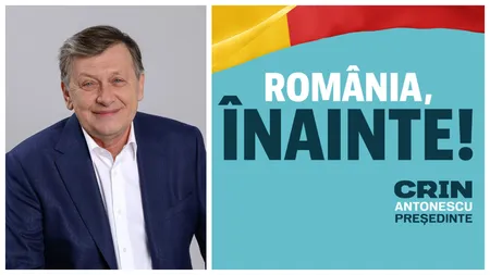 Alianța electorală ”România, înainte!”, care îl va sprijini pe Crin Antonescu pentru Cotroceni, va fi înscrisă joi la BEC